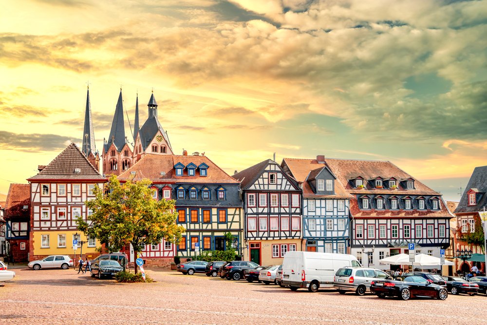 Altstadt von Gelnhausen im Main-Kinzig-Kreis